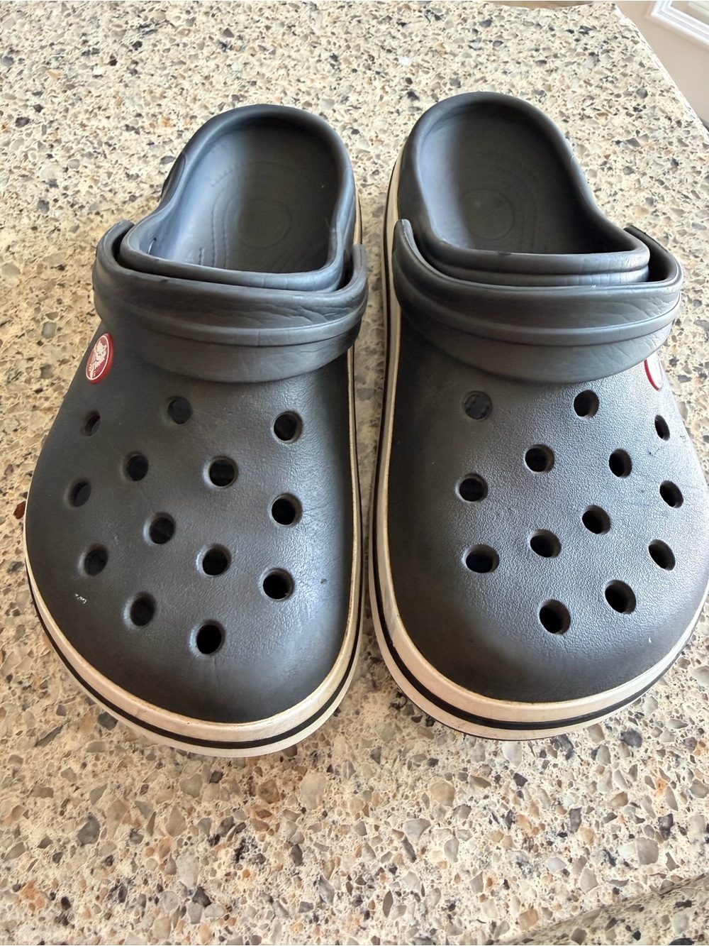 CROCS Black Classic Clog Youth size 3
